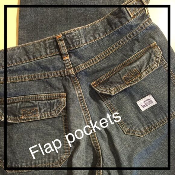 Blue Asphalt Rigid Flare Jeans Size 5 - Picture 1 of 3